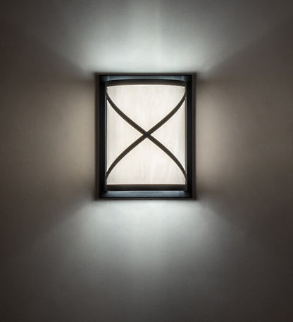 Meyda 6" Wide Whitewing Wall Sconce- 244395