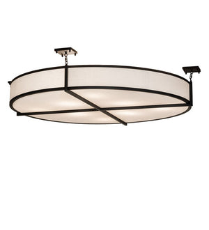 Meyda 60" Wide Cilindro Structure Semi-Flushmount 244734