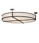 Meyda 60" Wide Cilindro Structure Semi-Flushmount 244734