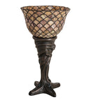 Meyda 15" High Tiffany Fishscale Mini Lamp- 244877
