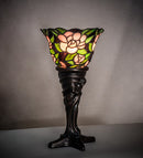 Meyda 15" High Begonia Mini Lamp- 244878