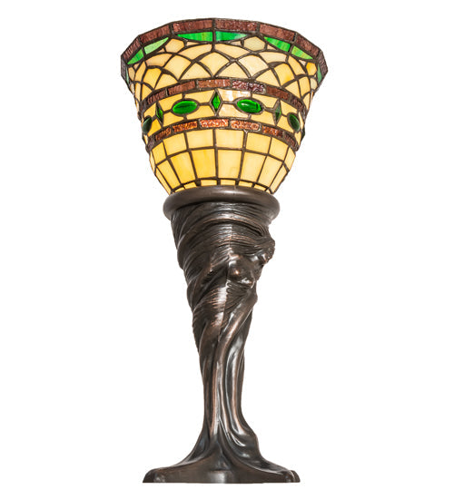 Meyda 18" High Tiffany Roman Mini Lamp- 244883