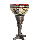 Meyda 15" High Tiffany Pinecone Mini Lamp- 244888