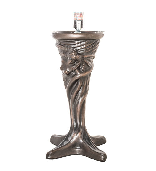 Meyda 15" High Tiffany Pinecone Mini Lamp- 244888