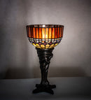 Meyda 15" High Tiffany Candice Mini Lamp- 244895