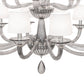 Meyda 48" Wide Murano Almaden Southland 18 Light Chandelier- 245498