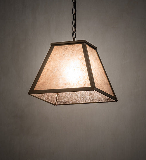 Meyda 14" Square Mission Prime Pendant 246085