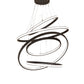 Meyda 60" Wide Anillo 5 Ring Cascading Chandelier- 246666