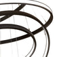 Meyda 60" Wide Anillo 5 Ring Cascading Chandelier- 246666
