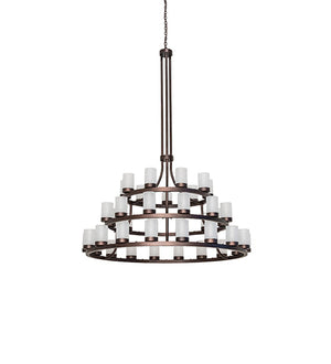 Meyda 72" Wide Loxley 39 Light Three Tier Chandelier '247337