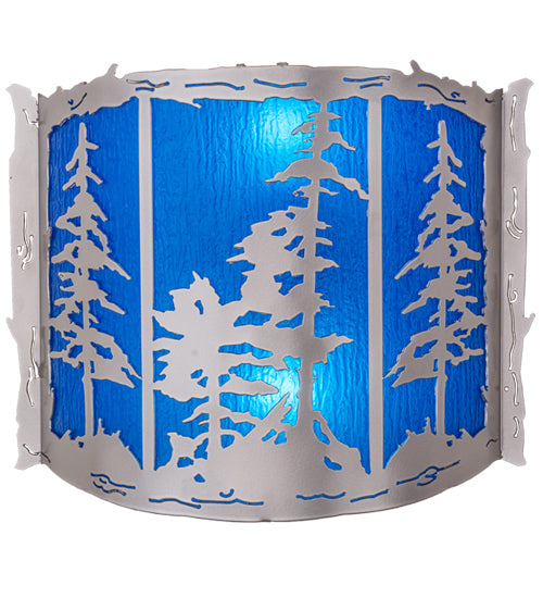 Meyda 15" Wide Tall Pines Wall Sconce- 247411