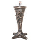 Meyda 15" High Tiffany Poinsettia Mini Lamp- 247501