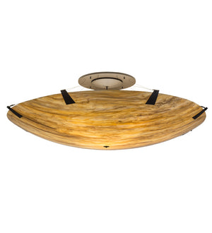 Meyda 72" Wide Araneta Semi-Flushmount 247563