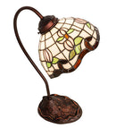 Meyda 18" High Roseborder Desk Lamp - 247780
