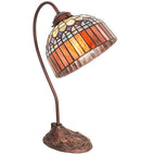 Meyda 18" High Tiffany Candice Desk Lamp- 247797