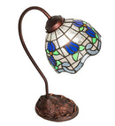 Meyda 18" High Roseborder Desk Lamp - 247918