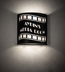 Meyda 10" Wide Tinseltown Filmstrip Personalized Wall Sconce 248084