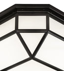 Meyda 25.5" Square Gibbon Flushmount- 248121