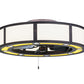 Meyda 44" Wide Smythe Craftsman Chandel-Air- 248290