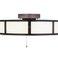 Meyda 44" Wide Smythe Craftsman Chandel-Air- 248290