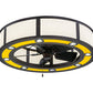 Meyda 44" Wide Smythe Craftsman Chandel-Air- 248290
