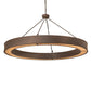 Meyda 60" Wide Loxley Escabroso Chandelier- 249891