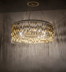 Meyda 80" Wide Sterling Ridge Chandelier- 250167