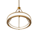 Meyda 64" Long Anillo Gemini Oblong Pendant- 250621