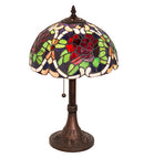 Meyda 17" High Renaissance Rose Accent Lamp- 251062