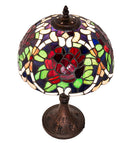 Meyda 17" High Renaissance Rose Accent Lamp- 251062