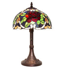 Meyda 17" High Renaissance Rose Accent Lamp- 251062
