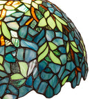 Meyda 17" High Nightfall Wisteria Table Lamp- 251088