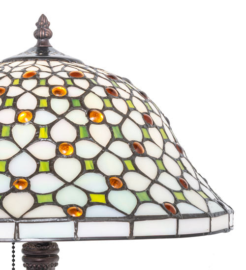 Meyda 19" High Diamond & Jewel Table Lamp- 251312