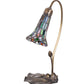 Meyda 16" High Stained Glass Pond Lily Accent Lamp - 251572