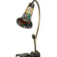 Meyda 16" High Stained Glass Pond Lily Accent Lamp - 251572