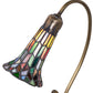 Meyda 16" High Stained Glass Pond Lily Accent Lamp - 251572
