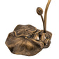 Meyda 16" High Stained Glass Pond Lily Accent Lamp - 251572