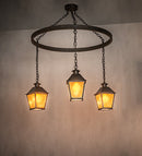 Meyda 48" Wide Stafford 3 Light Chandelier 251664