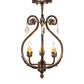 Meyda 12" Wide Antonia 3 Light Chandelier- 252343
