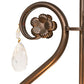 Meyda 12" Wide Antonia 3 Light Chandelier- 252343
