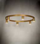 Meyda 47" Wide Korfu 6 Light Chandelier 252728