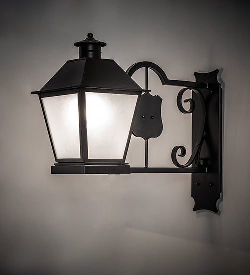 Meyda 11" Wide Stafford Lantern Wall Sconce 252970