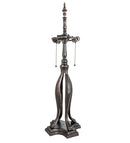 Meyda 33" High Tiffany Banded Dogwood Table Lamp- 253005