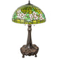 Meyda 31" High Tiffany Banded Dogwood Table Lamp- 253008