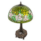 Meyda 31" High Tiffany Banded Dogwood Table Lamp- 253008