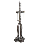 Meyda 31" High Tiffany Banded Dogwood Table Lamp- 253008