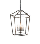 Meyda 16" Square Kitzi Tapered Pendant 253060