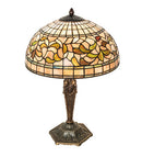 Meyda 23" High Tiffany Turning Leaf Table Lamp - 253820