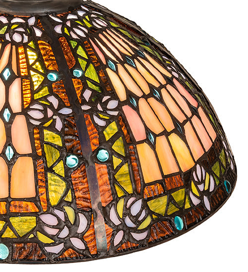 Meyda 16" Wide Fleur-de-lis Shade '254245