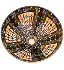 Meyda 16" Wide Fleur-de-lis Shade '254245